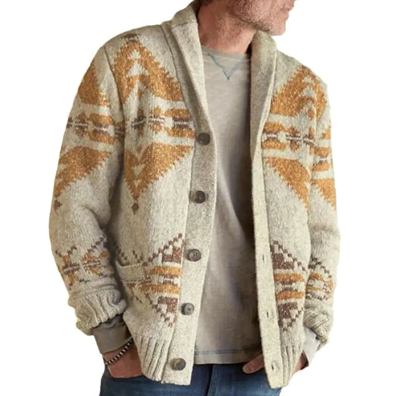 Men's Stylish Knit Sweater - Autumn Winter Collection